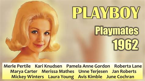 1962 playmates|Playboy Playmates 1962.